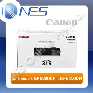 CANON Genuine CART319 BLACK Toner Cartridge for Laser Shot LBP251dw/LBP253x/LBP6300DN/LBP6650DN/LBP6680x/MF6180dw/ImageCLASS MF5870DN/MF5980DW/MF416DW (2100 Pages Yield)