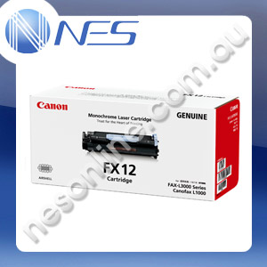 CANON Genuine FX12 Black Toner Cartridge for Canon L3000 [FX12]