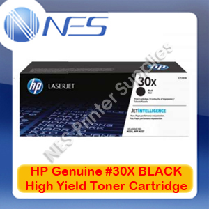 HP Genuine #30X BLACK High Yield Toner 