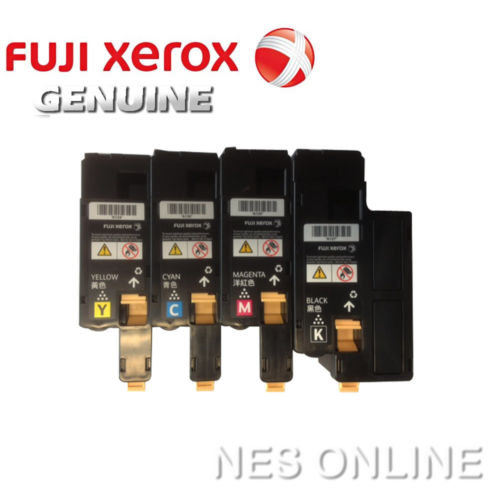 Fuji Xerox TONER Set of 4x CT201591-CT201594 for CP105b/CP205/CP205W/CM205/CM205b/CM205F/CM205FW/CM205b/CM205F/CM205FW/CM215FW [VP] Unboxed ***FREE SHIPPING!***