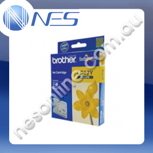 Brother Genuine LC37Y YELLOW Ink Cartridge for Brother DCP135C/DCP150C/MFC235C/MFC260C [LC37Y] (350 Pages Yield)