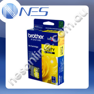 Brother Genuine LC67Y YELLOW Ink Cartridge for DCP-185C/385C/395CN/585CW/6690CW/J615W/DCPJ715W [LC-67Y]/MFC-490CW/5490CN/5890CN/6490CW/6890CDW/790CW/795CW/990CW (325 Pages Yield) [L-C67Y]