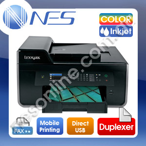 LEXMARK Pro715 Wireless Colour Inkjet Multifunction Printer +Auto Duplexer +Direct USB+Support Tablet & Mobile Printing+#150XL High Yield Black Starter Ink Cartridge inc.