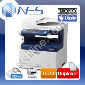 Fuji Xerox M355df DocuPrint SLED 4-in-1 Mono Laser Printer+Duplex+DADF /w CT201937 Starter Toner Inc. [P/N:DPM355df]
