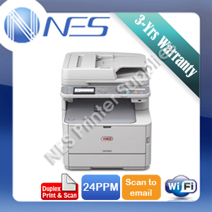 OKI MC362dnw 4-in-1 Wireless Color Laser Banner Printer+RADF+3-Yr Warranty 44952148