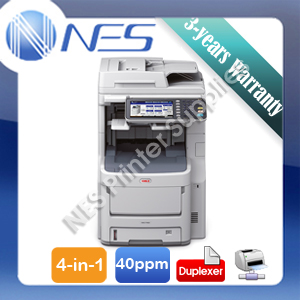 OKI MC780dfnfax 4-in-1 Network Color Laser Multifunction Printer+Duplex+RADF w/Finisher  *BONUS:3 years Warranty*