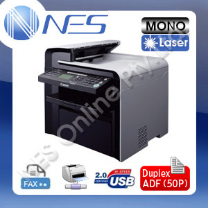 Canon imageCLASS MF4580DN Mono Laser Multifunction Printer  with FAX/Toner Gauge/NETWORK+50p Duplex ADF