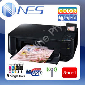 Canon PIXMA MG5250 Wireless 3-in-1 Printer+Auto Duplexer+CD/DVD Printing ***Without Starter Ink Kit***