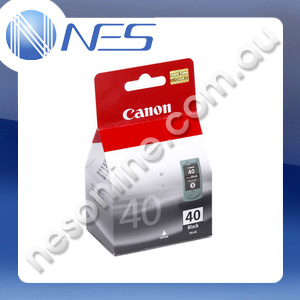 Canon Genuine PG40 FINE BLACK Ink Cartridge for Canon FAXJX200/FAXJX500/IP1200/IP1300/IP1600/IP1700/IP2200/JX210P/JX510P/MP140/MP150/MP160/MP170/MP180/MP190/MP210/MP220/MP450/MP460/MP470/MX300/MX310 [PG40BK]