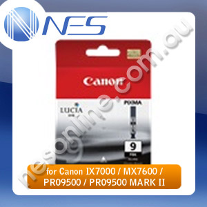 Canon Genuine PGI9BK BLACK Ink Cartridge for Canon IX7000 / MX7600 / PRO9500 / PRO9500 MARK II