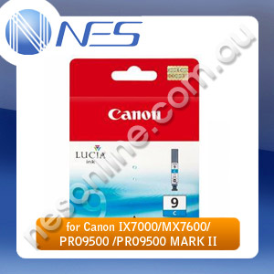 Canon Genuine PGI9C CYAN Ink Cartridge for Canon IX7000/MX7600/Pro9500/Pro9500 MARK II
