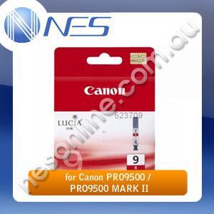 Canon Genuine PGI9R RED Ink Cartridge for Canon Pro9500 / Pro9500 MARK II