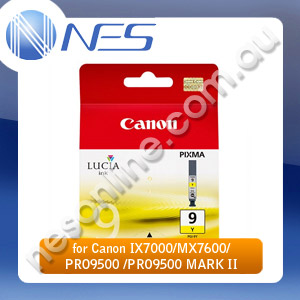Canon Genuine PGI9Y YELLOW Ink Cartridge for Canon IX7000/MX7600/Pro9500/Pro9500 MARK II