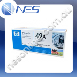 HP Genuine #49A Q5949A BLACK Toner Cartridge for HP LaserJet 1160/1160Le/1320/1320n/1320nw/1320t/1320tn/3390/3392 (2.5K Yield)