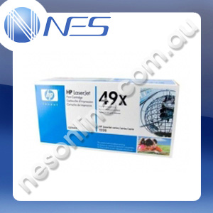 HP Genuine #49X Q5949X BLACK Toner Cartridge for HP LaserJet 1160/1160Le/1320/1320n/1320nw/1320t/1320tn/3390/3392 (6K Yield)