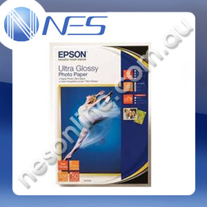 Epson A3 S041288 Premium Glossy Photo Paper 255gsm (20x Sheets) (297mm x 420mm) [P/N:S041288]