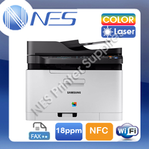 Samsung SL-C480FW 4-in-1 Color Laser Wireless Multifunction Printer+ADF+AirPrint w/ 404s Toners
