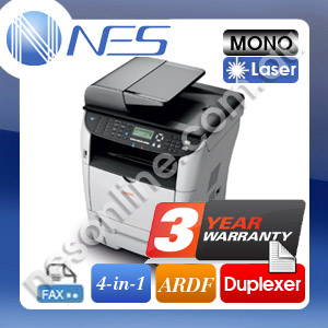 Lanier/Ricoh AFICIO SP3510SF 4-in-1 Mono Laser Network Printer+Auto Duplexer+ARDF+FAX+BONUS:3-yr Warranty [P/N:406972]