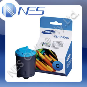 Samsung Genuine CLPC300A CYAN Toner Cartridge for Samsung CLP-300/CLX-2160N/3160FN [CLPC300A]
