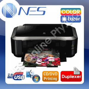 Canon PIXMA IP4850 Advanced Photo Printer+CD/DVD Printing & Auto Duplexer Built-in 525/526 Ink Set Inc.