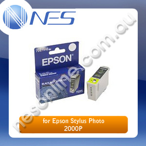 Epson Genuine C13T015091 Black Ink Cartridge for Epson Stylus Photo 2000P [C13T015091]