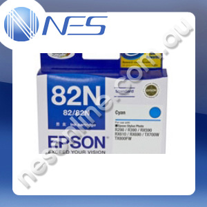 Epson Genuine 82N Cyan Ink Cartridge for Epson Artisan 725/730/835/837 Stylus Photo R290/R390/RX590/RX610/RX690/TX700W/TX710W/TX800FW/TX810FW T50/TX650 [C13T112292]