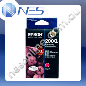 Epson Genuine #200XL MAGENTA Ink Cartridge for XP100 XP200 XP300 XP400 WF2530 [T201392]