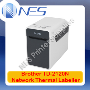 Brother TD-2120N Professional Network USB Desktop Thermal Labeller 152mm/sec
