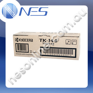 Kyocera Genuine TK144 Toner Cartridge for FS1100 [P/N:TK144] 4K Yield TK144BK