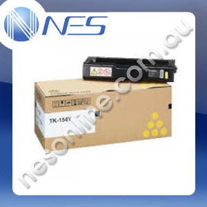 Kyocera Genuine TK154Y YELLOW Toner Cartridge for Kyocera FSC1020MFP [TK154Y] 6K Yield