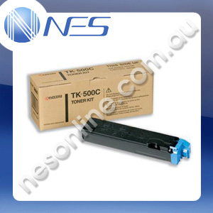 Kyocera Genuine TK500C CYAN Toner Cartridge for Kyocera FSC5016N [TK500C]