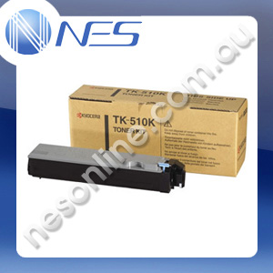 Kyocera Genuine TK-510K BLACK Toner Cartridge for Kyocera FSC5020N/5025N/5030N [TK510K/TK510]