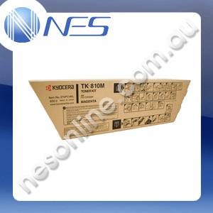 Kyocera Genuine TK810M MAGENTA Toner Cartridge for Kyocera FSC8026N [TK810M]