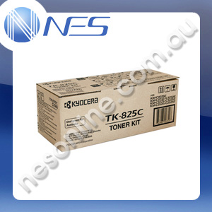 Kyocera Genuine TK825C CYAN Toner Cartridge for Kyocera KMC2520/2525/3225/3232/4035E [TK825C]