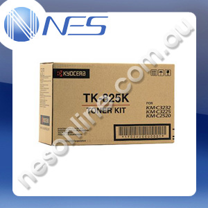 Kyocera Genuine TK825K BLACK Toner Cartridge for Kyocera KMC2520/2525/3225/3232/4035E [TK825K]