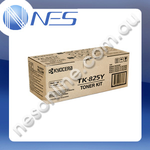 Kyocera Genuine TK825Y YELLOW Toner Cartridge for Kyocera KMC2520/2525/3225/3232/4035E [TK825Y]