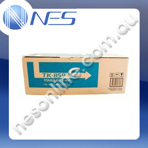 Kyocera Genuine TK859C CYAN Toner Cartridge for Kyocera TASKalfa 400ci/500ci/522ci [TK859C]