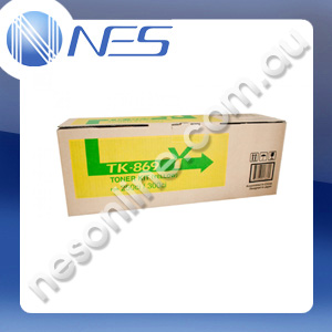 Kyocera Genuine TK869Y YELLOW Toner Cartridge for Kyocera TASKalfa 250ci/300ci [TK869Y]