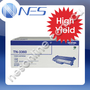 Brother Genuine TN3360 Extra High Yield BLACK Toner Cartridge for HL-6180DW MFC-8950DW (12K Yield) [TN-3360]