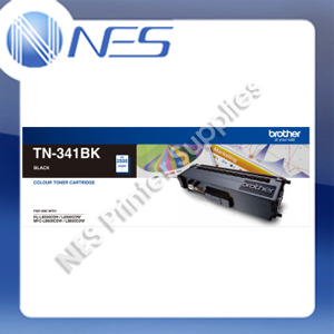 Brother TN341BK Genuine BLACK Toner HL-L8250CDN/HL-L8350CDW/MFC-L8600CDW/MFC-L8850CDW TN341 (2.5K)