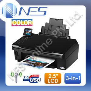 Epson Stylus TX550W 3-in-1 Wireless Network Printer+Warranty /w starter kit ink cartridge included.