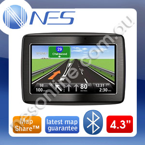 TOMTOM VIA 160 GPS System /w 4.3" Touch Screen+Latest AU Map Guarantee Bluetooth