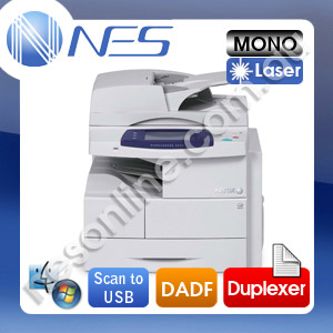Fuji Xerox WC4260 3-in-1 Multifunction Mono Laser Printer+Auto Duplexer+Network+DADF+Scan to USB/Email 53PPM [WC4260] RRP$3844.50