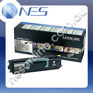 Lexmark Genuine X340A11G BLACK Toner Cartridge for Lexmark X342n MFP [X340A11G]
