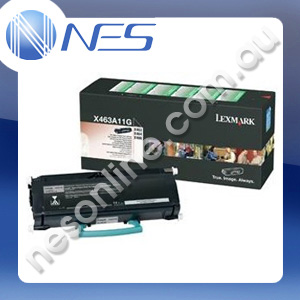 Lexmark Genuine X463A11G Return Program Toner Cartridge for Lexmark X463/463DE/464DE/466DE [X463A11G]