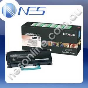 Lexmark Genuine X463H11G High Yield Return Program Toner Cartridge for Lexmark X463/463DE/464DE/466DE [X463H11G]