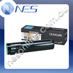 Lexmark Genuine X945X2KG BLACK Print Cartridge for Lexmark X940e/945e [X945X2KG]