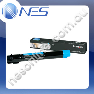Lexmark Genuine X950X2CG CYAN Extra High Yield Toner Cartridge for Lexmark X950DE/X954DE [X950X2CG]