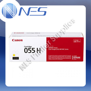Canon Genuine CART055HY Yellow High Yield Toner Cartridge for Canon imageCLASS MF746Cx