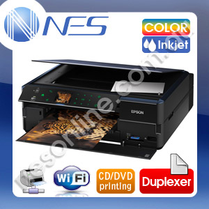 EPSON Artisan 730 3-in-1 Wireless Photo Printer+Auto Duplexer+CD/DVD Direct Printing ARTISAN730 +/w 82N Starter Ink Set Inc. C11CB18401